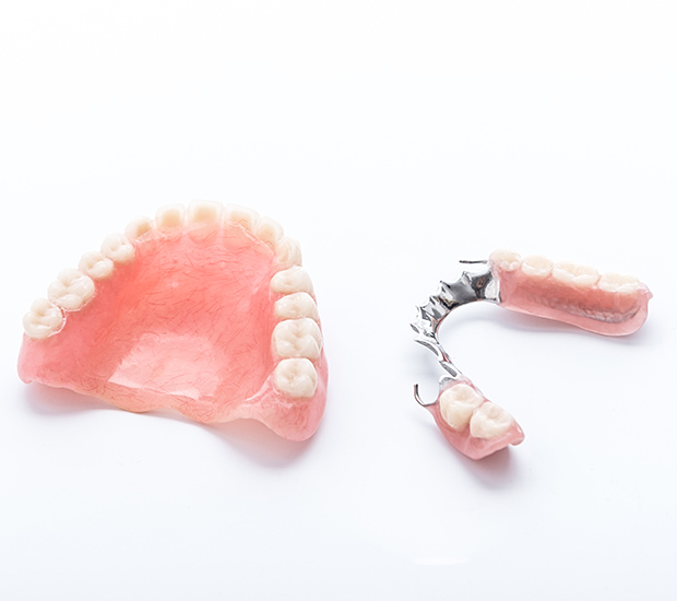 Hollywood Partial Dentures for Back Teeth
